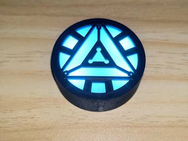 Marvel Iron Man Arc Reactor Light-Up Replica