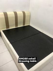 bed frame divan+ dressing table 