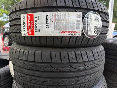 185/55/15 Kumho Ps31 —Tayar baru— Tahun2025