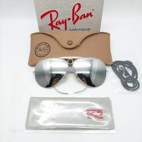 Rayban BL USA SH00TER WHITE GOLD G31 DGM 62MM