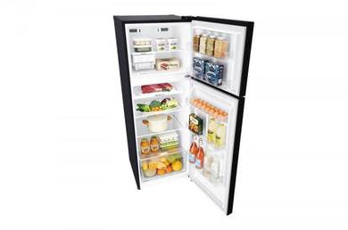 New LG Black steel inverter Refrigerator GN-C372SQ