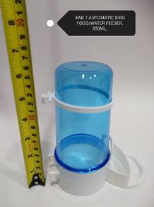 AB7 Gravity Bird Feeder 350ml Water Food Burung