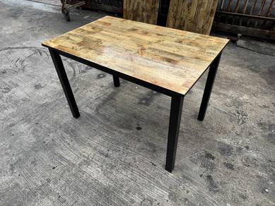 Solid Wood Dining Table Meja Makan