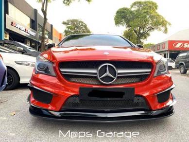 Mercedes cla cla45 amg carbon front lip