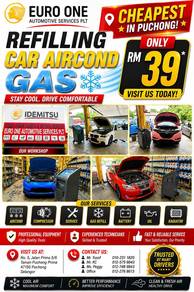 Car Refilling Aircond Gas