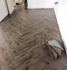 INSTALL VINYL FLOORING 3mm l pasang lantai vinyl