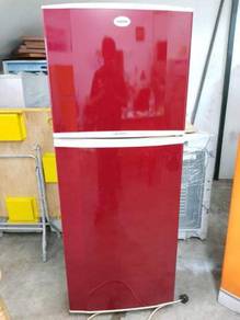 Samsung Red fridge Peti Sejuk Ais Refrigerator