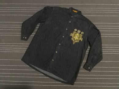VINTAGE luxury LANCEL BUTTON UP SHIRT xl