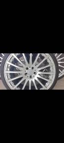 21" Carlson Rim with tyre