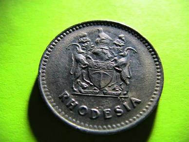 Rhodesia 10 Cents 1975