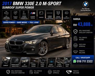 BMW 330e 30E M-SPORT (CKD) in Skudai, JHR