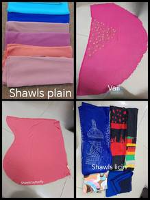 shawls selendang like new