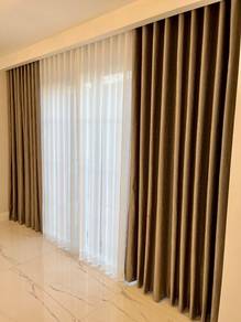 LANGSIR RUMAH KEDIAMAN l blackout and sheer l