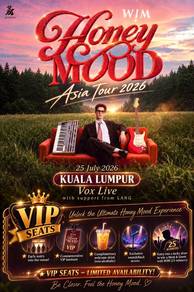 WIM Honey Mood Asia Tour 2026 VIP Ticket Kuala Lum