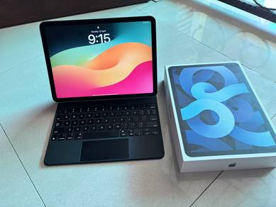 Ipad Air Wifi Celullar dan Magic Keyboard