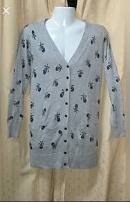 SWEATER SKULL HEAD GREY Colour