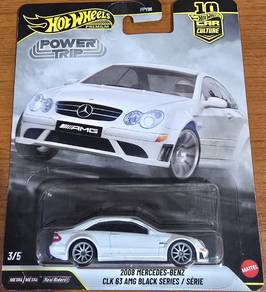 Hotwheels Mercedes CLK 63 AMG Black Series White