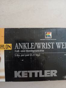 Kettler Nylon Ankle Wrist Weights 5 lbs