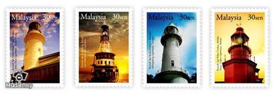 Mint Stamps Lighthouse Malaysia 2004