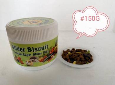 Pet World Sugar Glider Biscuit 150gram Makanan