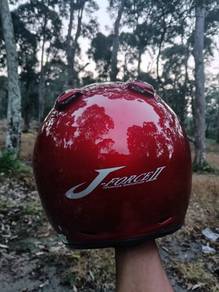 shoei jforce 2 red