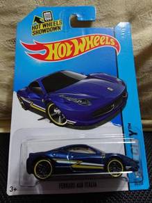 Hotwheels Ferrari 458 Italia blue not Tomica