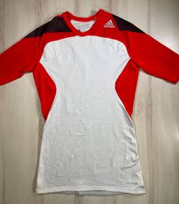 Adidas Techfit White Compression #DR2 Used