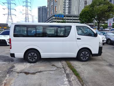 2017 TOYOTA HIACE 2.5 WINDOW VAN (M) Promo 15 Seat