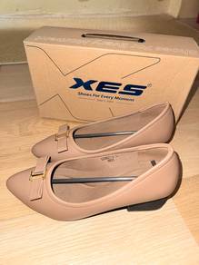XES Nude Beige Women Shoes Heels