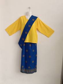 Bju Merdeka  set bju Kdh kebya 