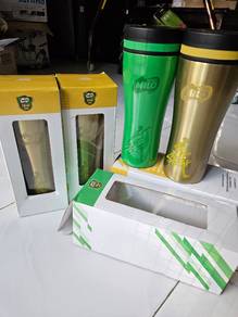 Milo flask 3 gold 1 green
