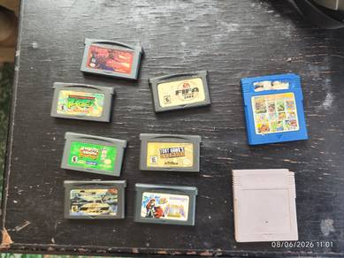 Game Boy Advance (GBA) Cartridge Bundle - 9 Cartri