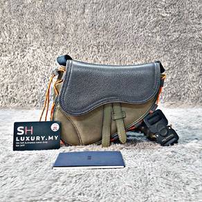 Dior X Sacai Saddle Sling Bag