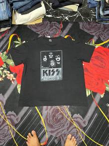 tshirt big saiz band kiss