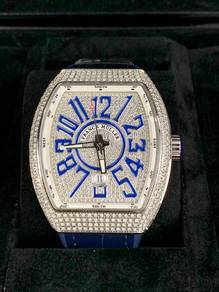 Franck Muller Vanguard V45 Blue Diamond