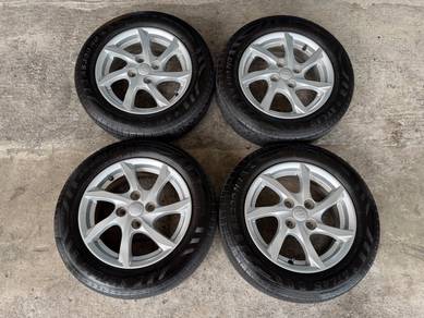 Rim original perodua myvi 14 inch tayar tahun 2024