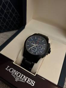 Longines V.H.P Chronograph Black Blue