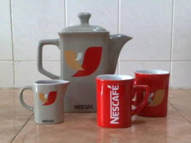 Cawan teko nescafe teapot mug