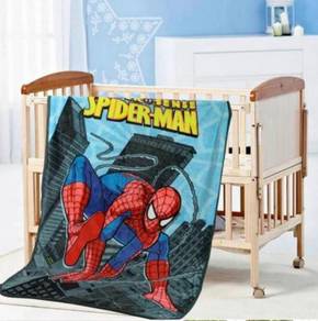 SPIDERMAN A Selimut Fleece Blanket Bigger 1.5X2M