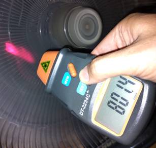 Spinning Tach Meter
