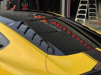 Ford Mustang ABS Rear Window Louvers 2 pcs