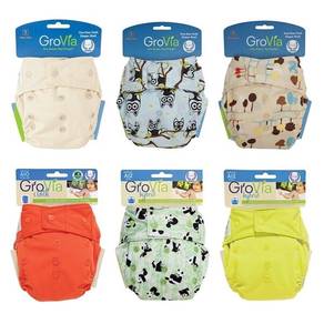 Eco-Friendly WASHABLE & REUSABLE CLOTH DIAPERS.