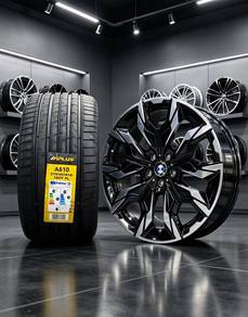 BMW 5 Series G30 19" Forged Rim + Tayar Baru R510