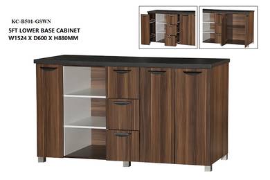 5 FT Kitchen Cabinet KC-B501-GSWN