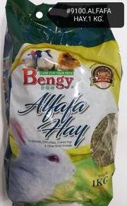 Bengy Alfalfa Hay 1kg Rabbit Rodent Arnab
