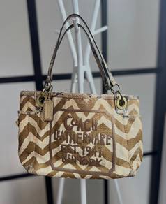 Coach 2009 Limited Edition Zebra Print