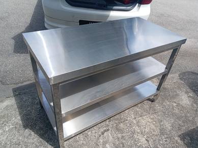 Stainless Steel 2 Level 3 Level Table TD817