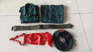 KRS Green Long Sleeve Shirt, Cargo Pants and boots