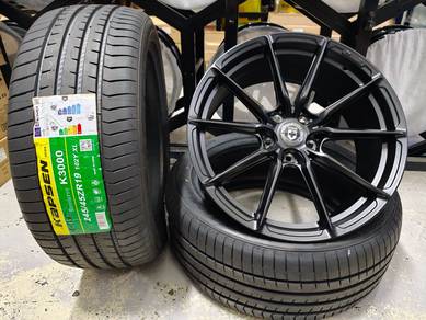 Toyota Vellfire Alphard Estima 19" Rim+Tayar R395