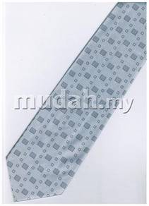 ES13 Silver Top Quality Striped Formal Neck Tie